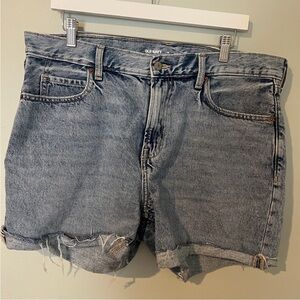 Old Navy High Waist Denim Shorts - Blue